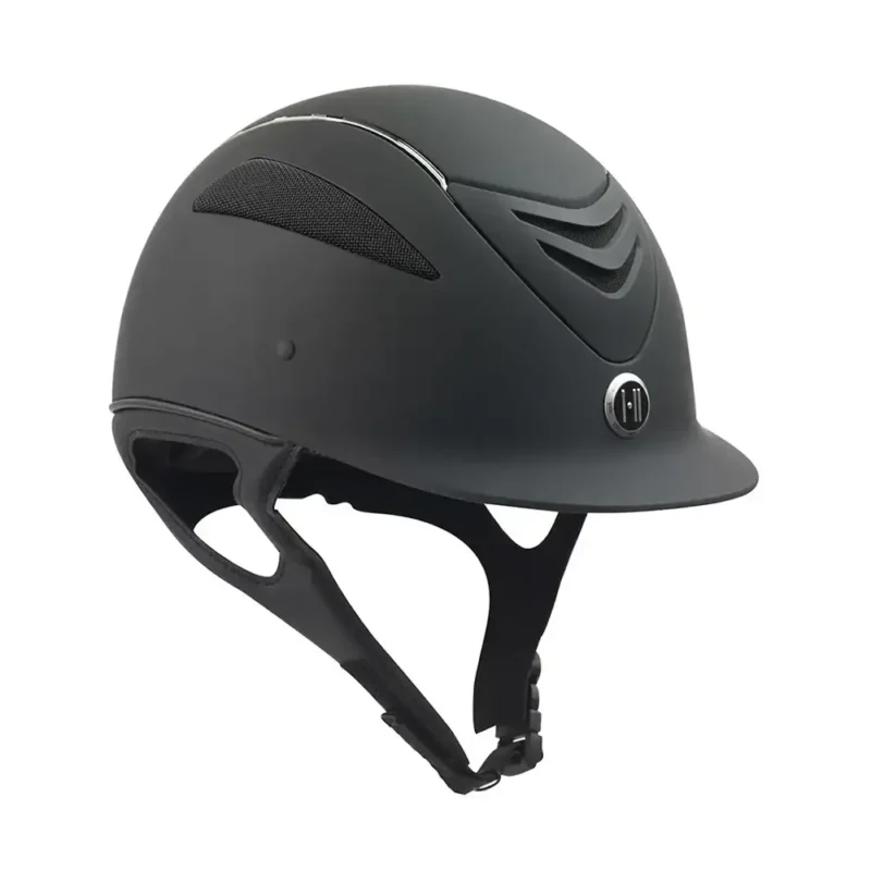 Defender Helmet - Black Matte/Chrome