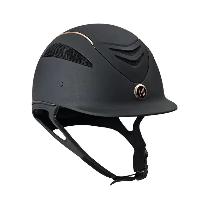 Defender Helmet - Black Matte/Rose Gold